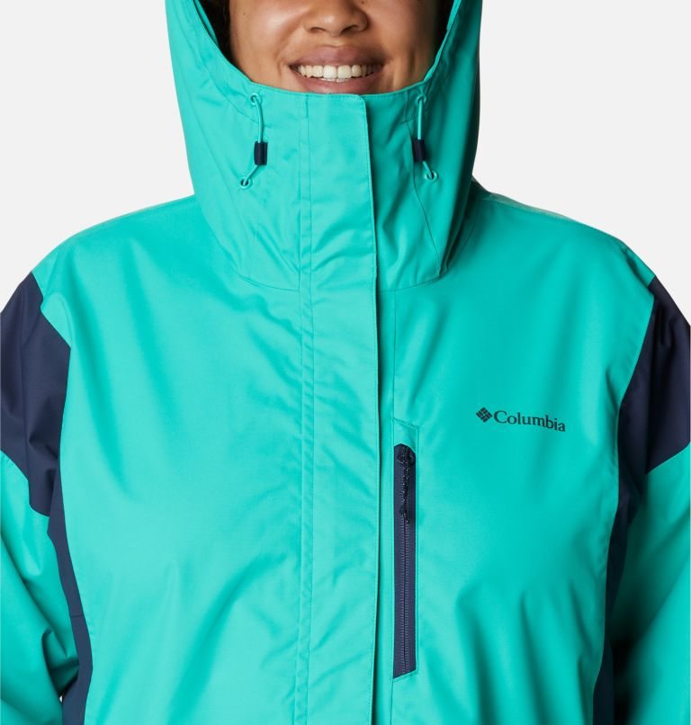 Columbia Hikebound Jakke Dame Turkis | Plus Size 02451S